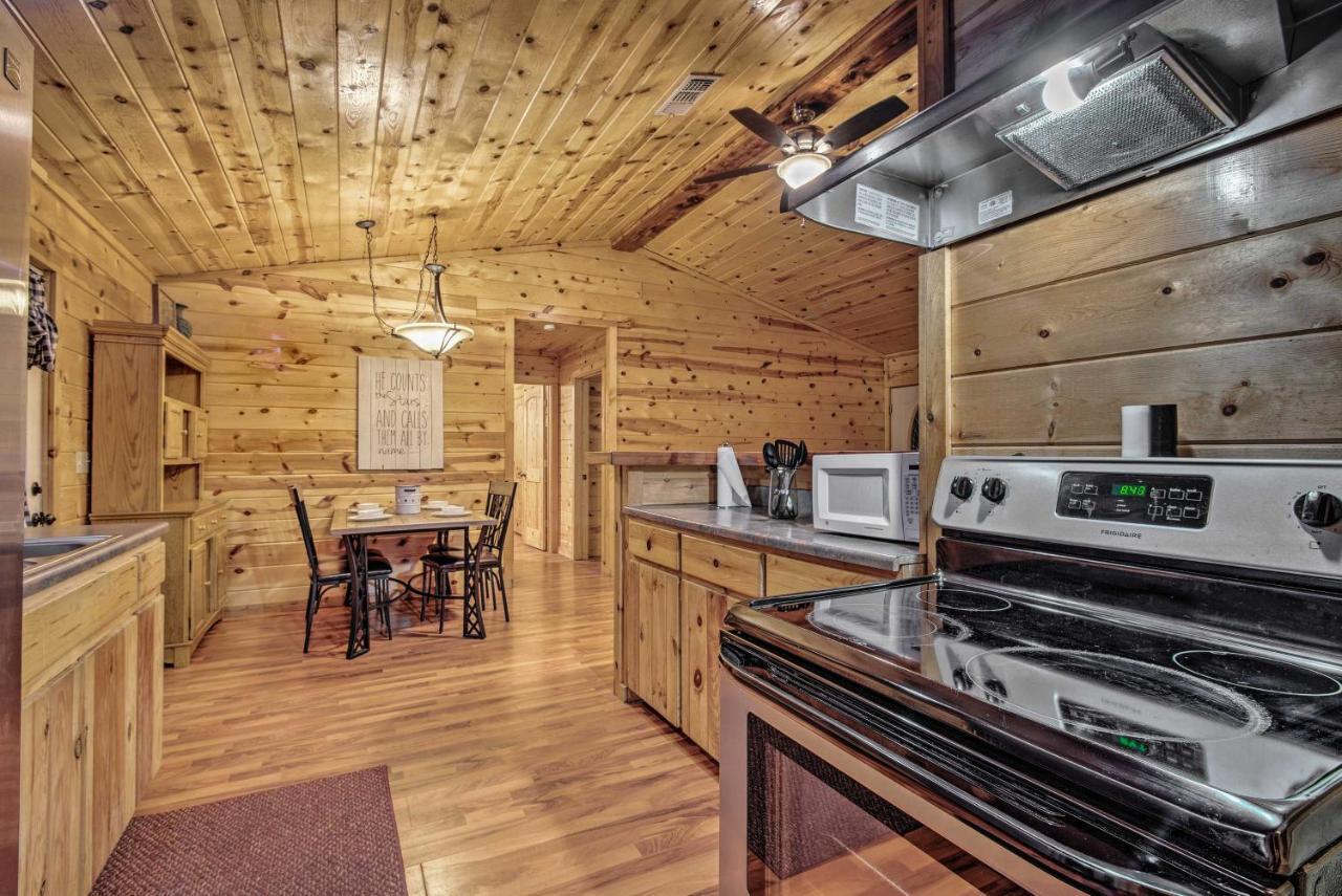 Broken Bow Starlight Cabin With Private Hot Tub! Dış mekan fotoğraf