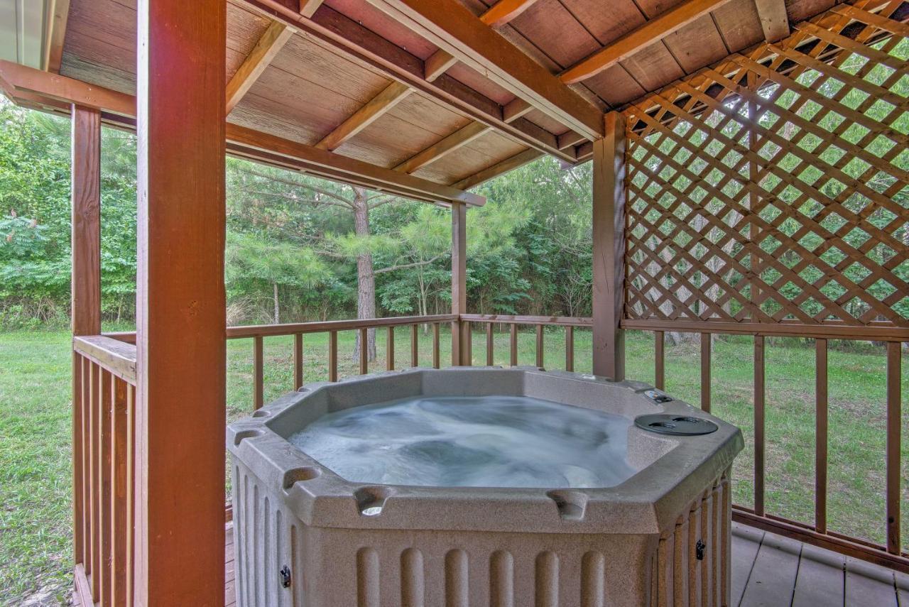 Broken Bow Starlight Cabin With Private Hot Tub! Dış mekan fotoğraf